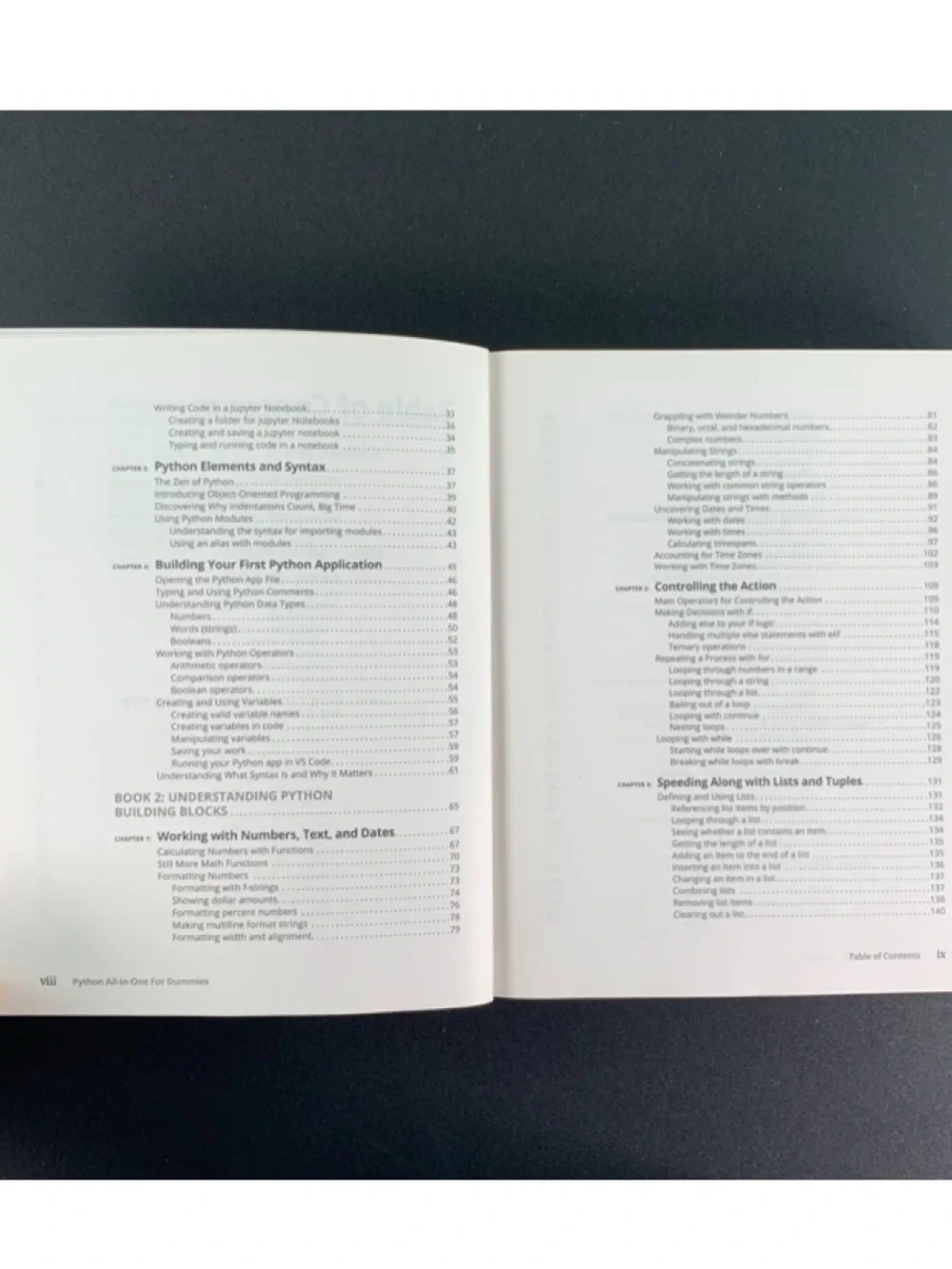 Python All-In-One for Dummies. 3rd Edition. 7 Books in One! 682 pages. 2024.